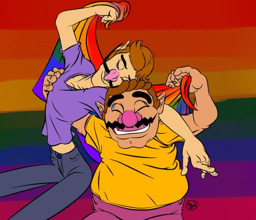 gay wario n shit